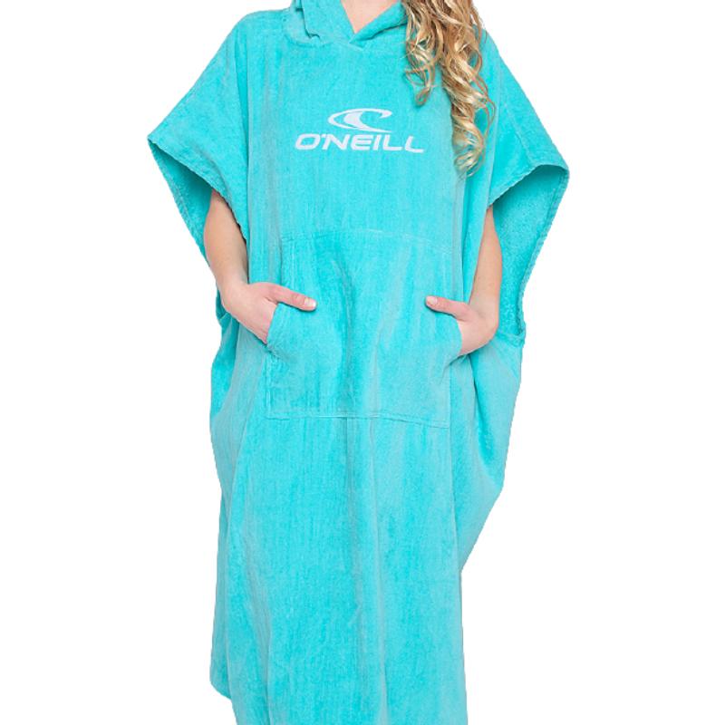 ONEILL PONCHO WOMEN TURQUOISE