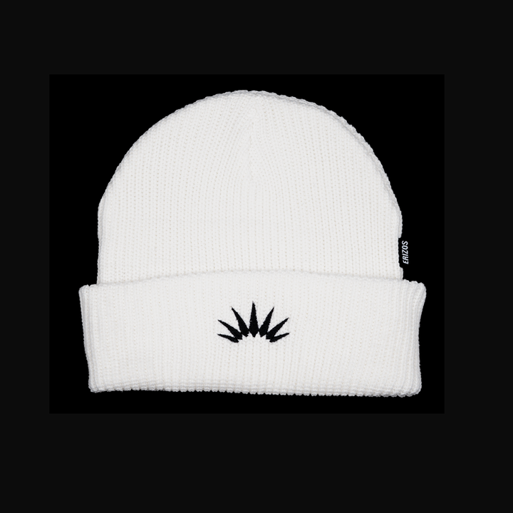 ERIZOS BEANIE ORIGINAL SPIKES WHITE