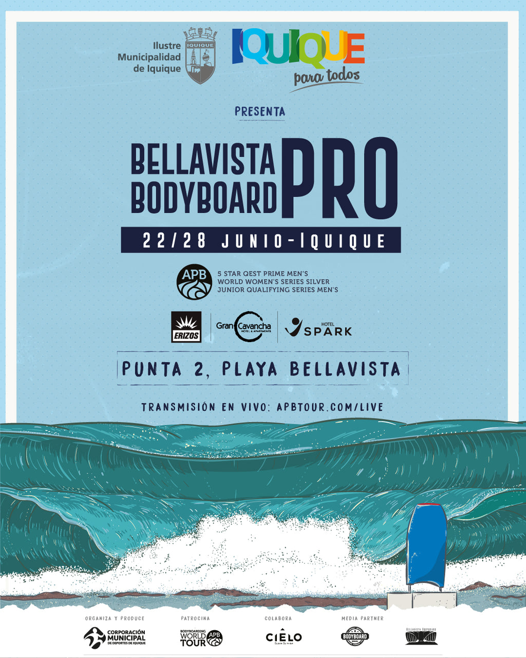 Bellavista Bodyboard Pro By ERIZOS