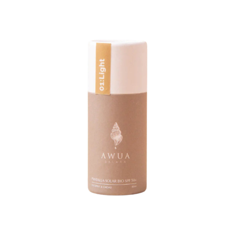 BLOQUEADOR PANTALLA SOLAR AWUA SALADA BIO SPF+50