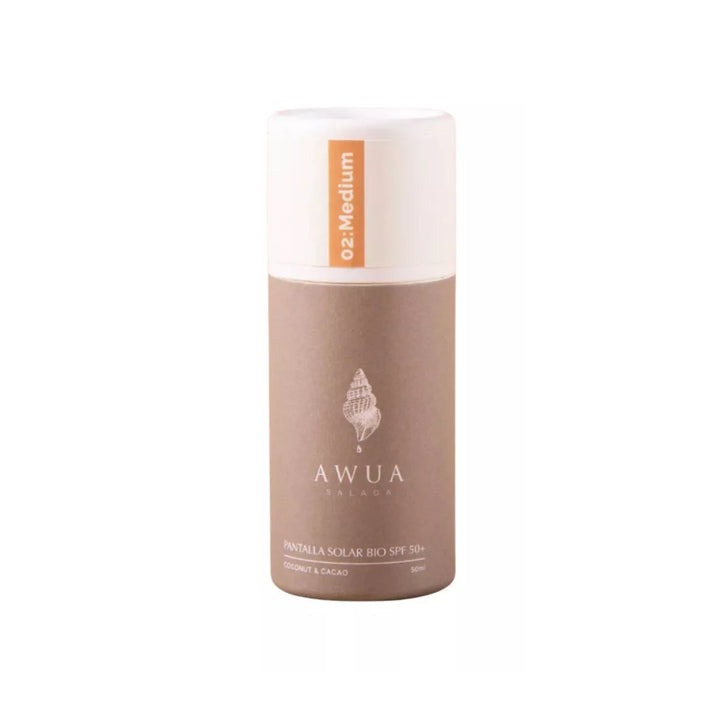 BLOQUEADOR PANTALLA SOLAR AWUA SALADA BIO SPF+50