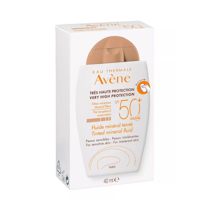 BLOQUEADOR CREMA AVENE MINERAL FLUID SPF50+