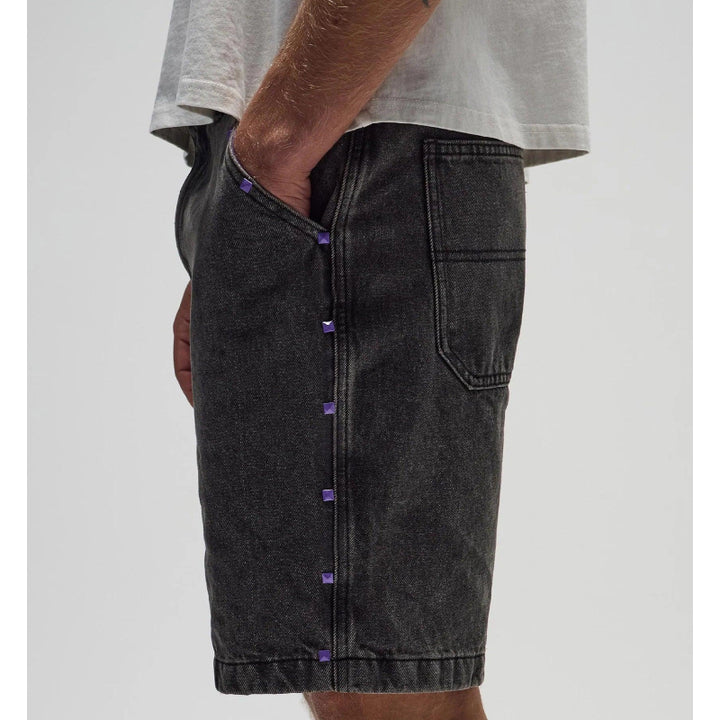 SHORT FORMER x RAGE STUDDED DENIM 21"