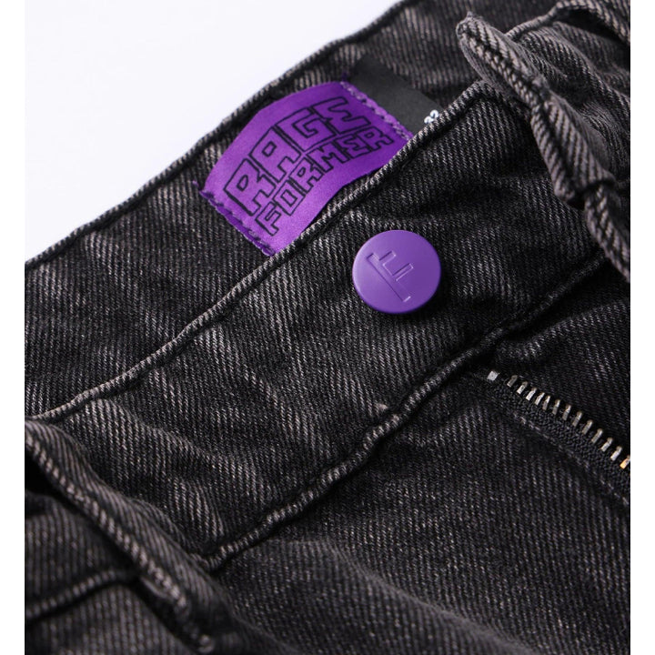 SHORT FORMER x RAGE STUDDED DENIM 21"