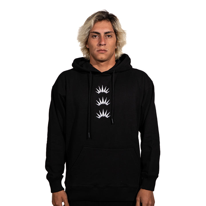 HOOD ERIZOS 3 SPIKE POINTS