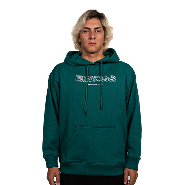 HOOD ERIZOS 3D EMERALD