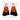STEALTH FINS S4 ORANGE BLACK