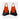 STEALTH FINS S4 ORANGE BLACK