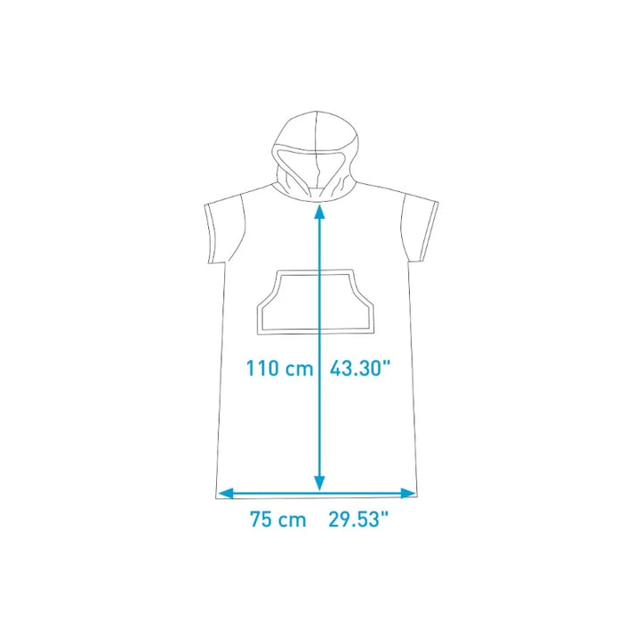 PONCHO SURFLOGIC COTTON