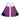 HUBB FINS DUBB ZERO PURPLE