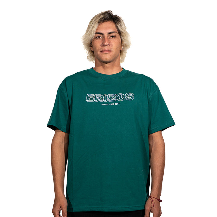 TEE ERIZOS 3D EMERALD