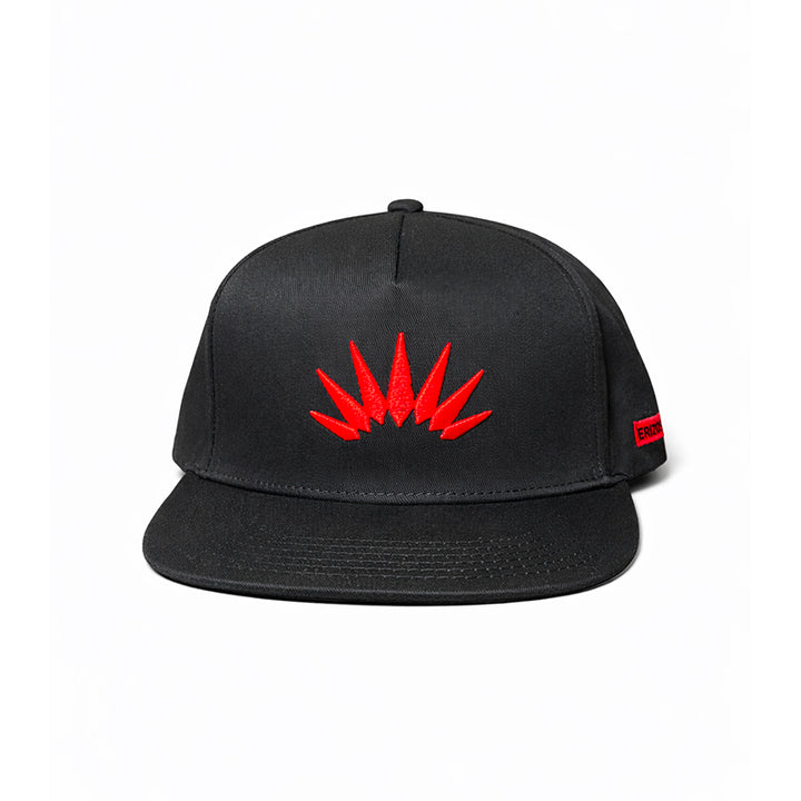ERIZOS CAP ORIGINAL SPIKES BLACK RED