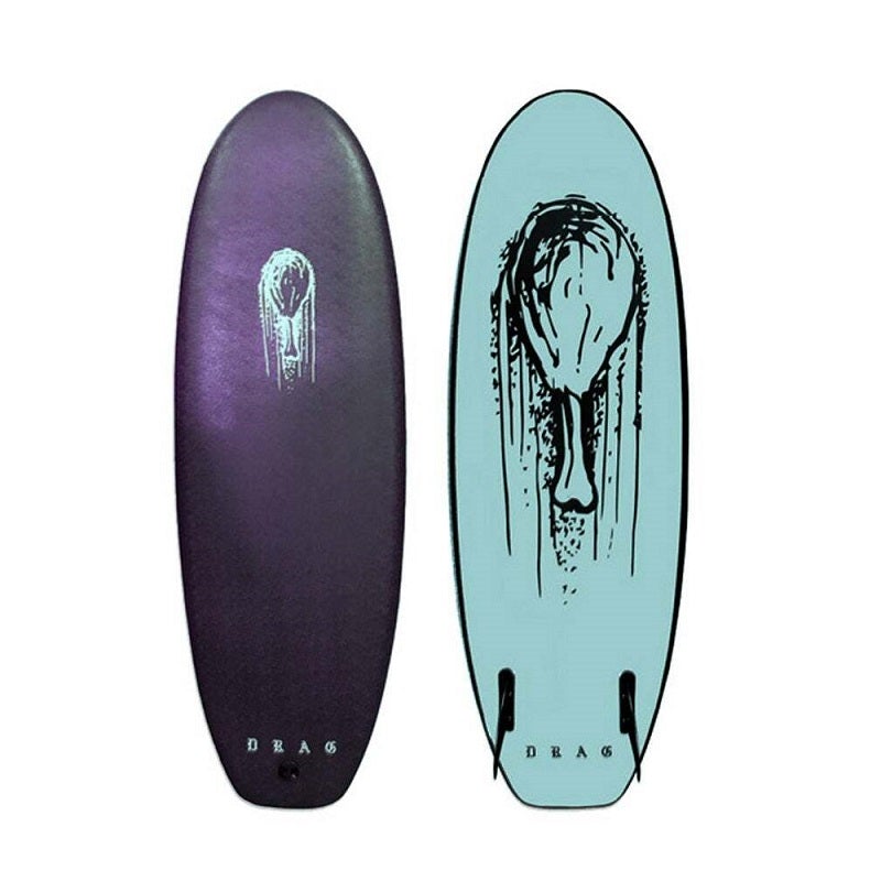 DRAG SOFTBOARD THE DRUMSTICK THRUSTER 4'10