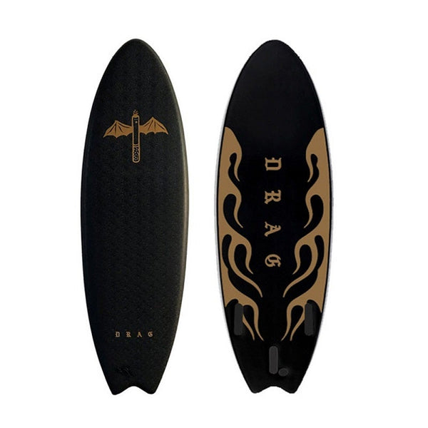 DRAG SOFTBOARD THRUSTER 8.0 サーフボード Buy Drag Coffin Surfboards | Thruster 8'0 Softboard