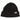 GRAND FLAVOUR CORRUGATED BEANIE BLACK