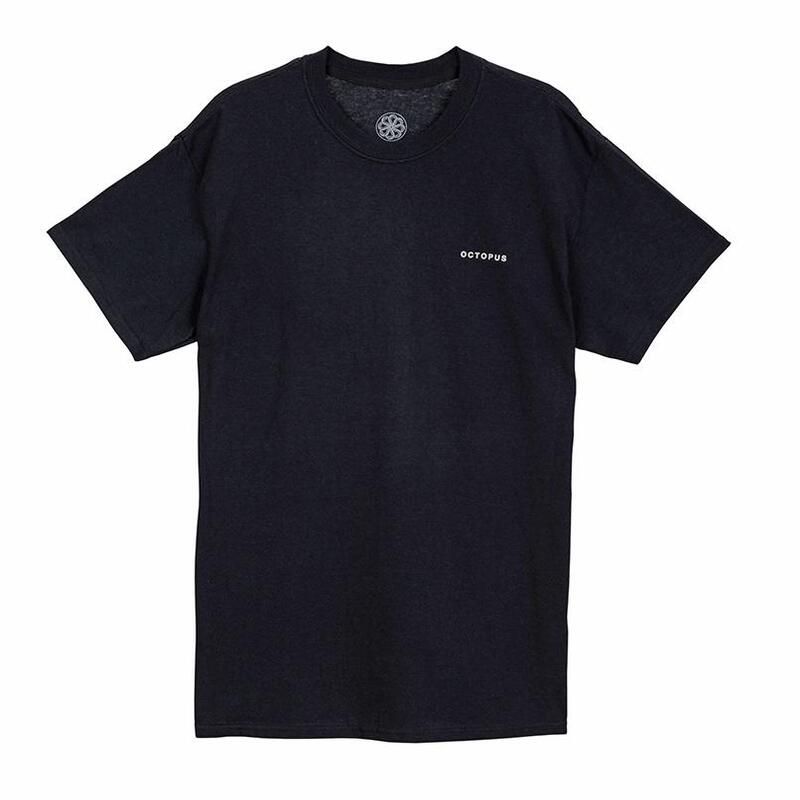 OCTOPUS TEE OCTOPUS LOGO BLACK