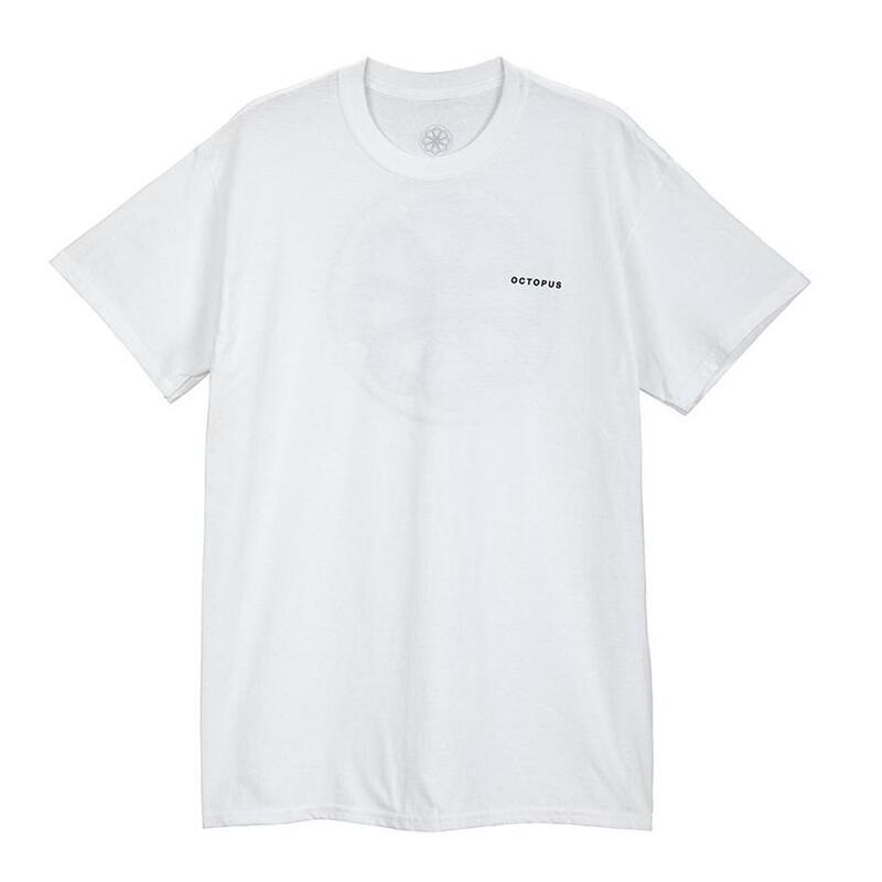 OCTOPUS TEE OCTOPUS LOGO WHITE