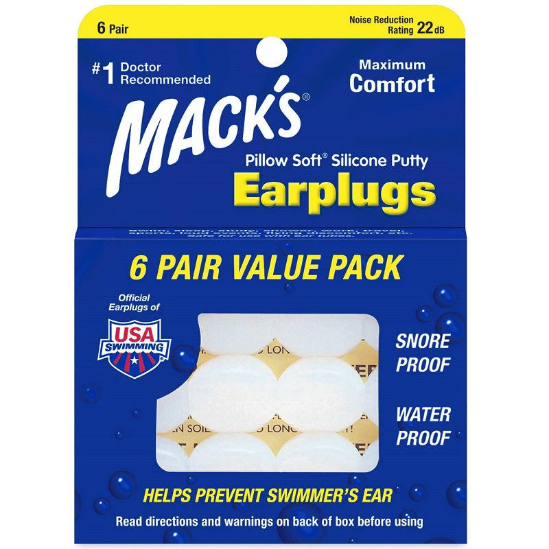 TAPONES DE OIDOS MACKS PACK SILICONA ADULTO