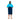 SURFLOGIC PONCHO ADULTO NAVY CYAN