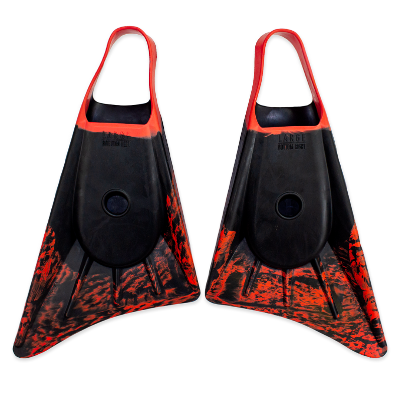 STEALTH S1 SUPREME BLACK/FLURO RED