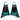 STEALTH S1 SUPREME BLACK/TEAL