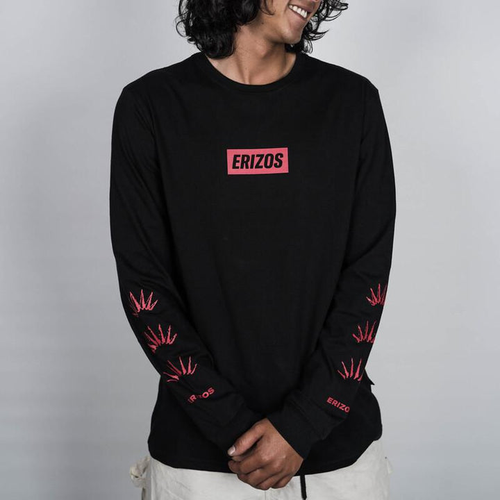 ERIZOS TEELS BLOOD LS BLACK
