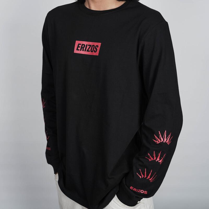 ERIZOS TEELS BLOOD LS BLACK
