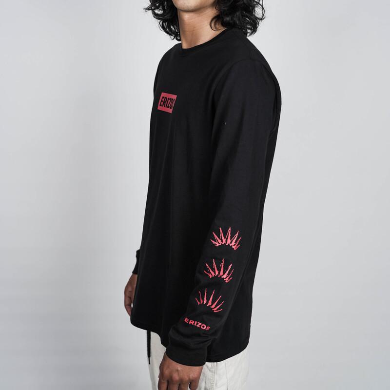 ERIZOS TEELS BLOOD LS BLACK