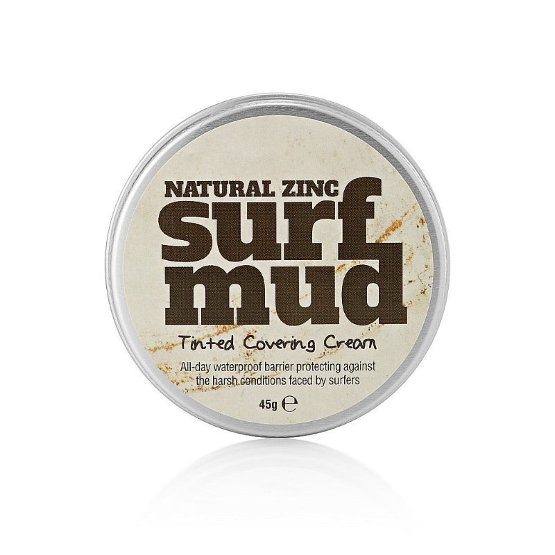 BLOQUEADOR PANTALLA SOLAR SURFMUD NATURAL ZINC LATA 45GR