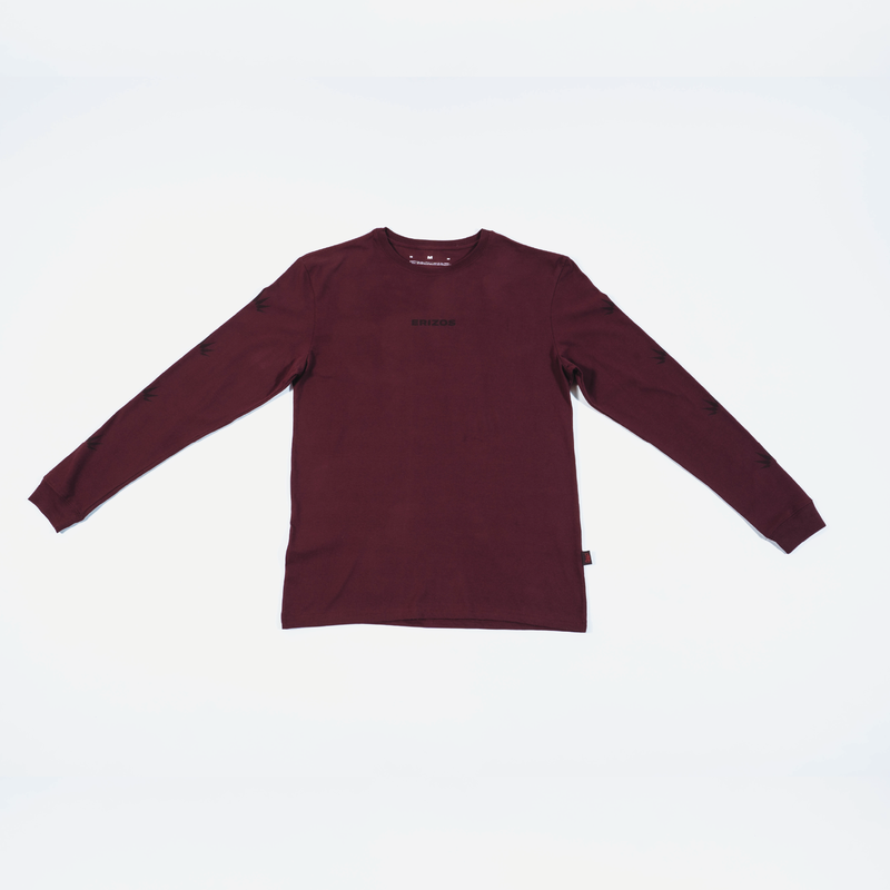 ERIZOS TEE LS ICON BURGONDY